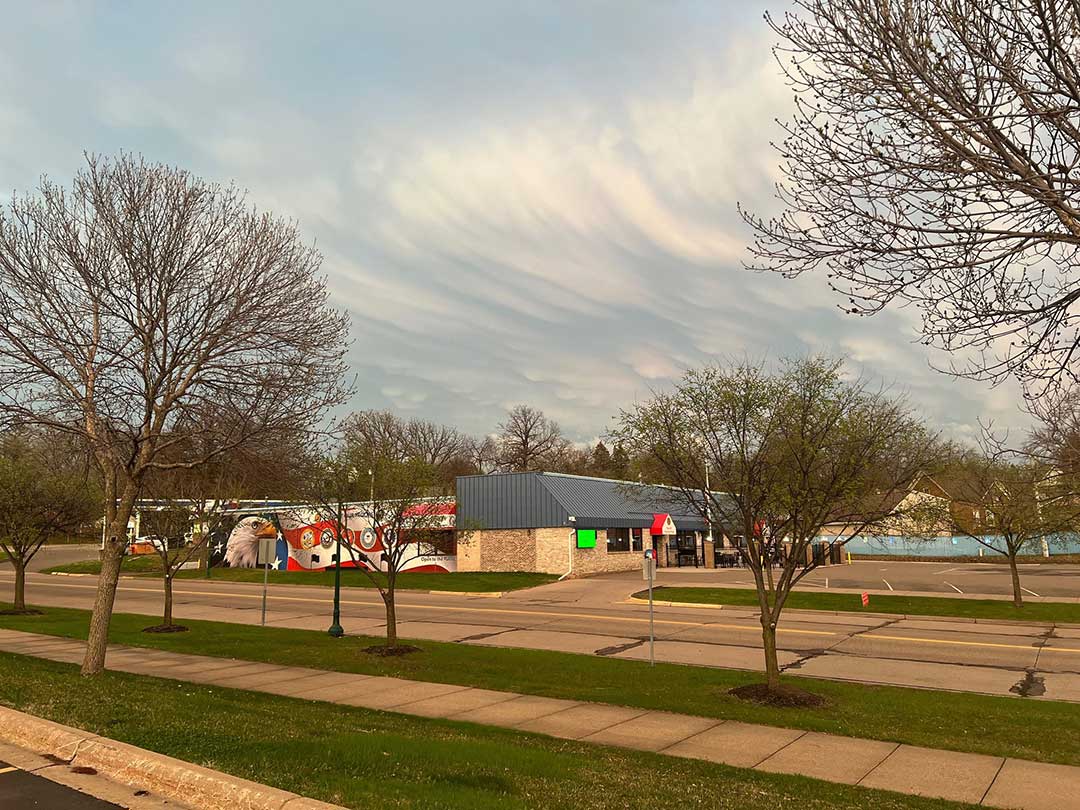 American Legion North Saint Paul building viewed from outside on April 28, 2025.