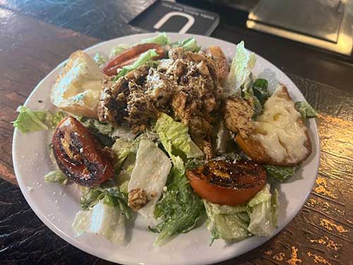 Cajun Caesar Salad Special today.