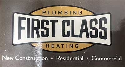 First Class Plumbing Heating.