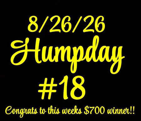 Humpday Drawing win number.