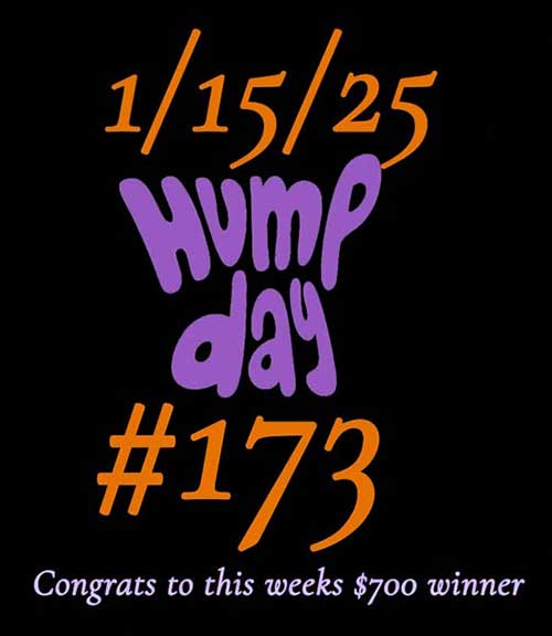 Hump Day win number Jan. 15.