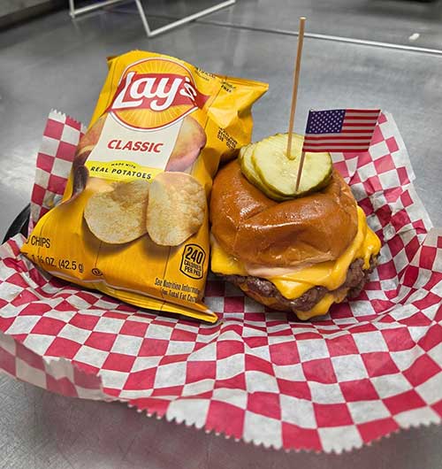 Legion Burger.