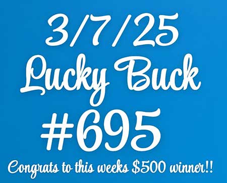 Luck Buck win March 7.