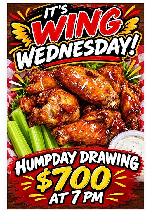 Chicken Wings special.